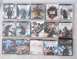 Sony PlayStation 3 PS3 Games Bundle  of 15 Games VGC free postage  - Picture 1 of 2