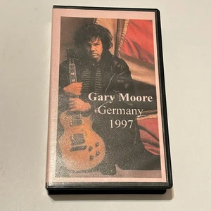 Vintage VHS Rock Music Concert Tape Rare Footage Gary Moore Germany 1997 - Imagen 1 de 3