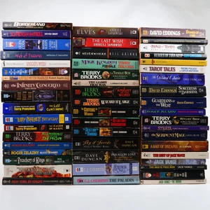 Fantasy Lot - 52 Vintage Paperback Books (B) - Imagen 1 de 3