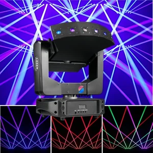 XYZ Axis 6 Eyes RGB Laser DMX Moving head for Stage Party DJ Club Event Pub Show - Picture 1 of 10