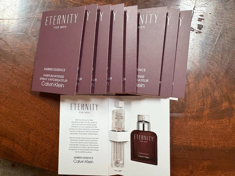PERFUME CALVIN KLEIN “ETERNITY MEN: ESENCIA ÁMBAR”: MUESTRA INTENSA NUEVO LOTE 10 Foto 1 de 1