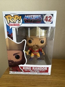 Funko Pop King Randor #42 MOTU Retro Toys He-Man Vinyl Figure - Picture 1 of 2
