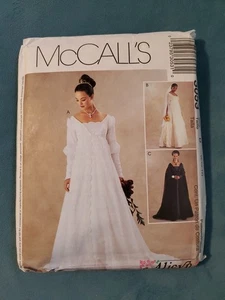 Alicyn Renaissance Wedding Gown Formal Size 8-12 McCall's 3053 Sewing Pattern FF - Picture 1 of 5