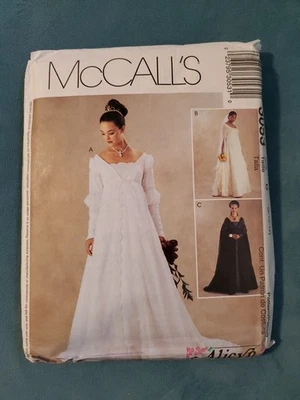 Alicyn Renaissance Wedding Gown Formal Size 8-12 McCall's 3053 Sewing Pattern FF - Image 1 of 4