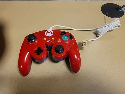 Nintendo Wii Mario PDP Wired Fight Pad Controller - Image 1 of 4