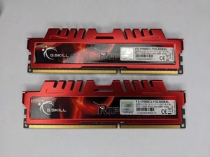 G.SKILL Ripjaws X Series 8GB (2x4GB) DDR3 2133MHz Desktop Memory Kit - Picture 1 of 2