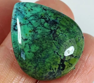 Cabina turquesa telaraña 27 quilates stock antiguo PMK2491 - Imagen 1 de 3