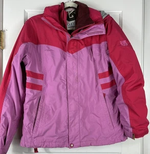 Burton Snowboard Ski Jacke isoliert Kapuze pink Damen Gr. Medium gebraucht wie abgebildet - Bild 1 von 8