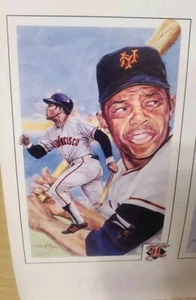 Legends Sports Memorabilia Magazin - Willie Mays März/April 1992 mit allen Karten - Bild 1 von 23