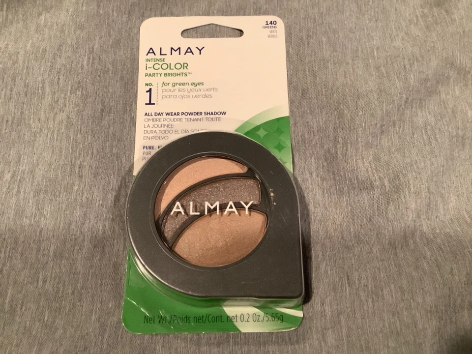 Almay Intense I Color Party Brights for Green Eyes 140 Greens Powder Eye Shadow - Image 1 of 1