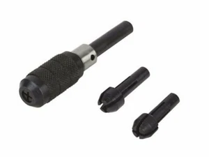 Juego de tornillos de mandril alfiler con 3 collares brocas de taladro de giro soporte herramienta de fabricación de joyas - Imagen 1 de 1