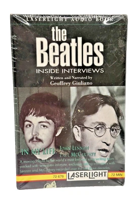 The Beatles Insider Interviews Cassette '95 VTG inc Lennon Ono In Bed Interview - Image 1 of 2
