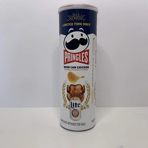 Pringles Limited Edition Beer Can Chicken Potato Chips 5.5oz RARE New - Picture 1 of 4