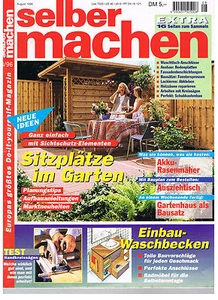 selber machen, do it yourself Zeitschrift, Ausgabe 1996 Nr. 8 - Bild 1 von 1