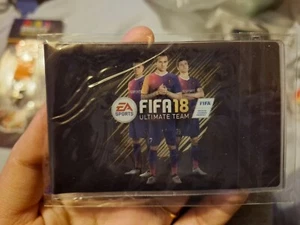 Nintendo Switch NS FIFA 18 Ultimate Team Purchase Bonus Soft Card Case NO GAME - Foto 1 di 2