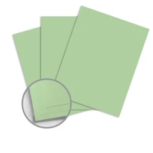 Domtar Colors Earthchoice Green Card Stock Paper - 65 lb, 8.5" x 11", 250 Pack - Picture 1 of 4