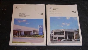Mercedes Benz Dealer Directory, lot of 2, 1990, 1993, US and Canada maps - Picture 1 of 3