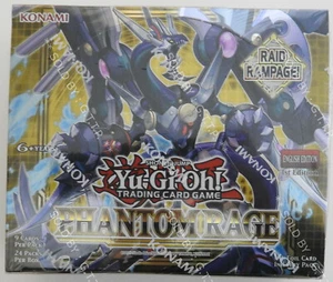 ¡YUGIOH! PHANTOM RAGE BOOSTER BOX (24 PAQUETES) 1a EDICIÓN - EN STOCK AHORA - Imagen 1 de 6