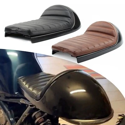 1*Universal Cafe Racer Seat Retro Seat Pan Base Vintage Cushion Scrambler Saddle - Image 1 of 4