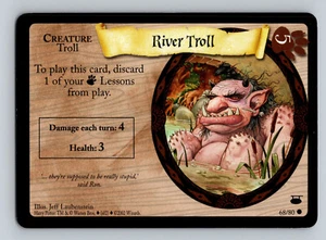 Harry Potter TCG Diagon Alley River Troll #68/80 Creature Common Card CCG TCG - Picture 1 of 2