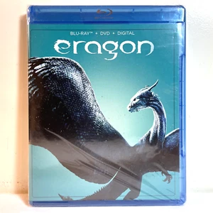 ERAGON (2006) Blu-Ray + DVD Ed Speleers - Action Adventure Fantasy NEW - Picture 1 of 5