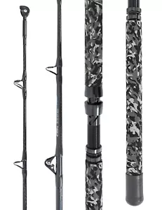 BLUEWING 6'0'' Ghost Trolling Fishing Rod 1pc Fiberglass Rod Moderate Fast - Picture 1 of 6
