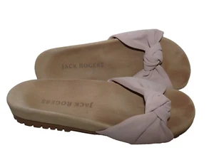 Jack Rogers Phoebe Knotted Comfort Suede Slide Sandal Womens Size 9M - Picture 1 of 6
