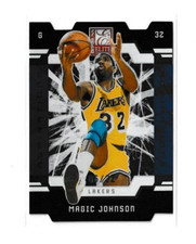 2009 Panini Donruss Elite Basketball AspirationDie Cut Magic Johnson Card #06/32