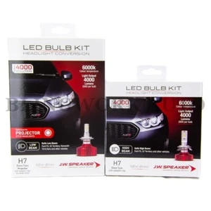 JW Speaker LED H7 LOW HI BEAM Headlight Kit for Ford Falcon FG MK2 Territory SZ - Picture 1 of 22