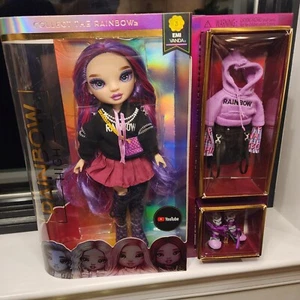 🌟Rainbow High Puppe🌟NEU Orchidee Deep Purple Emi Vanda in Box - Bild 1 von 2