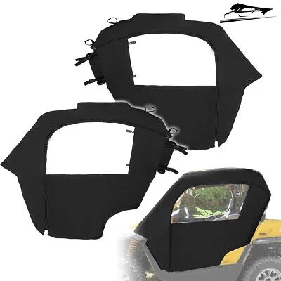 Soft Door+Rear Panel Enclosure For Can-Am Commander 800+1000 2011-2020 - Image 1 of 4