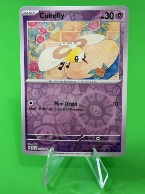 ⭐⭐Pokemon Cutiefly S & V Temporal Forces Reverse Holo 075/162, Common NM!!⭐⭐ - Image 1 of 3