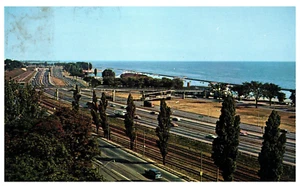 RPPC Toronto Ontario Kanada Postkarte Parkway Fred Gardiner Expressway 1960er - Bild 1 von 2