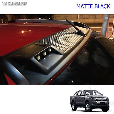 Light Leds Cap Front Roof Spoiler For Ford Ranger Pickup Wildtrak Ute 2012 2018 - Image 1 of 4