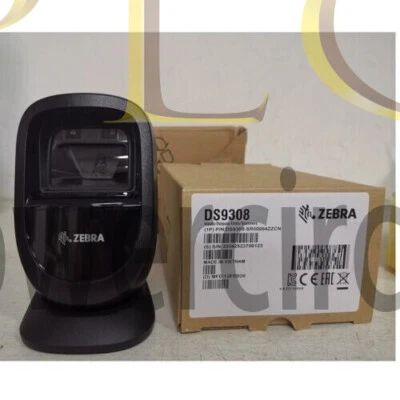 New Zebra DS9308-SR00004ZZCN Handsfree 1D 2D QR Barcode Scanner Kit W/ USB Cable - Image 1 of 3