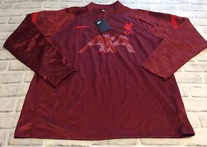 Liverpool Official LFC Long Jersey AXA Official Red | Men's Size XL New - Picture 1 of 6