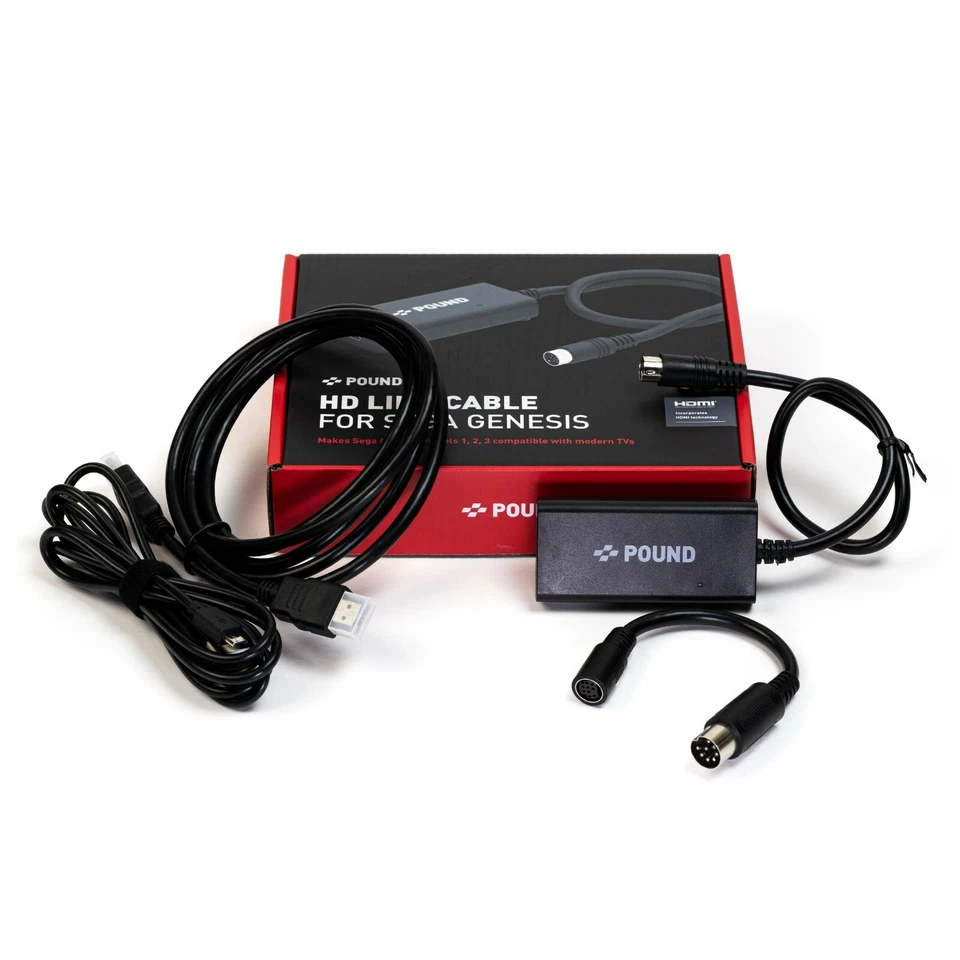 [OFFICIAL] Pound Technology HD Link Cable for the Sega Genesis HDMI - Image 1 of 4
