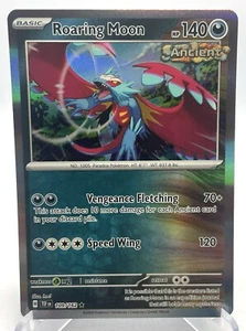 Pokemon TCG Roaring Moon 109/162 Temporal Forces Holo Reverse Rare - Picture 1 of 3