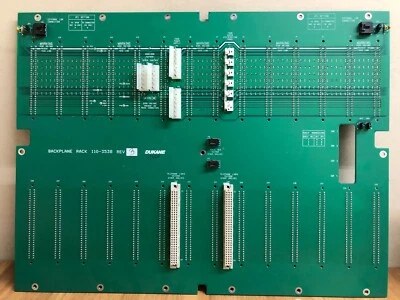 Dukane 110-3538 Backplane Board for StarCall Intercom System - Image 1 of 3
