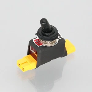 DIY Adapter XT60 Male OFF - ON Female RC Battery E-Bike Power Rocker Switch 32A - Picture 1 of 8