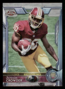 2015 Topps Chrome Black Refractors #172 Jamison Crowder /299 - Picture 1 of 2