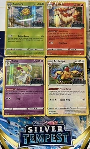 Pokemon Silver Tempest Prerelease Pack SWSH269 SWSH270 SWSH271 SWSH272 Sealed - Picture 1 of 2