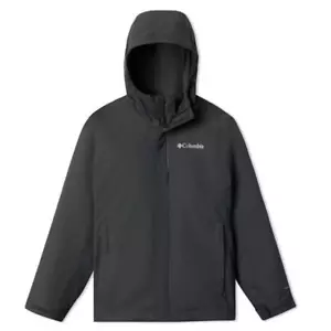 Columbia Youth Omni-tech Watertight Timber Pointe II Hooded Jacket Gray Large - Bild 1 von 11