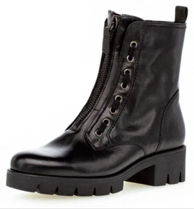 RETOURE - Gabor Stiefelette mit modischen Durchzügen 654860 Schwarz 38,5 - Bild 1 von 2