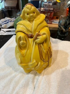 Vintage Red Wing USA Friar Tuck  Pottery Cookie Jar - Image 1 of 4