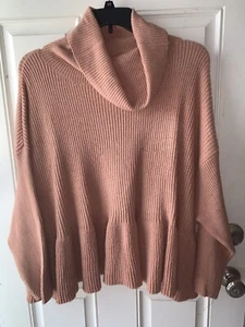Ophelia Roe Damen Pullover Kutte Schößchen Mauve/Rosa 1XL - Bild 1 von 2