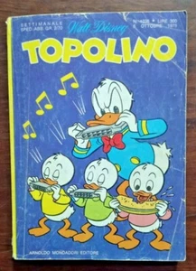 TOPOLINO LIBRETTO N 1036 1975 MONDADORI CON BOLLINO - Picture 1 of 5