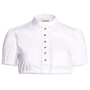 Blusa Dirndl CocoVero Becky encaje blanco - Imagen 1 de 7