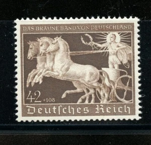 Germany #B173 (G090) Comp 1940 "Brown Ribbon" Chariot, MNH, VF, CV$90.00 - Picture 1 of 2