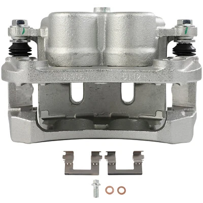 Pinza de freno delantera izquierda con soporte para Nissan Titan 2008-2015 2017-22 Foto 1 de 4